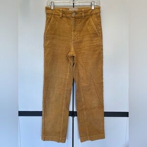 Everlane Straight Leg Corduroy Pants- Size 0
